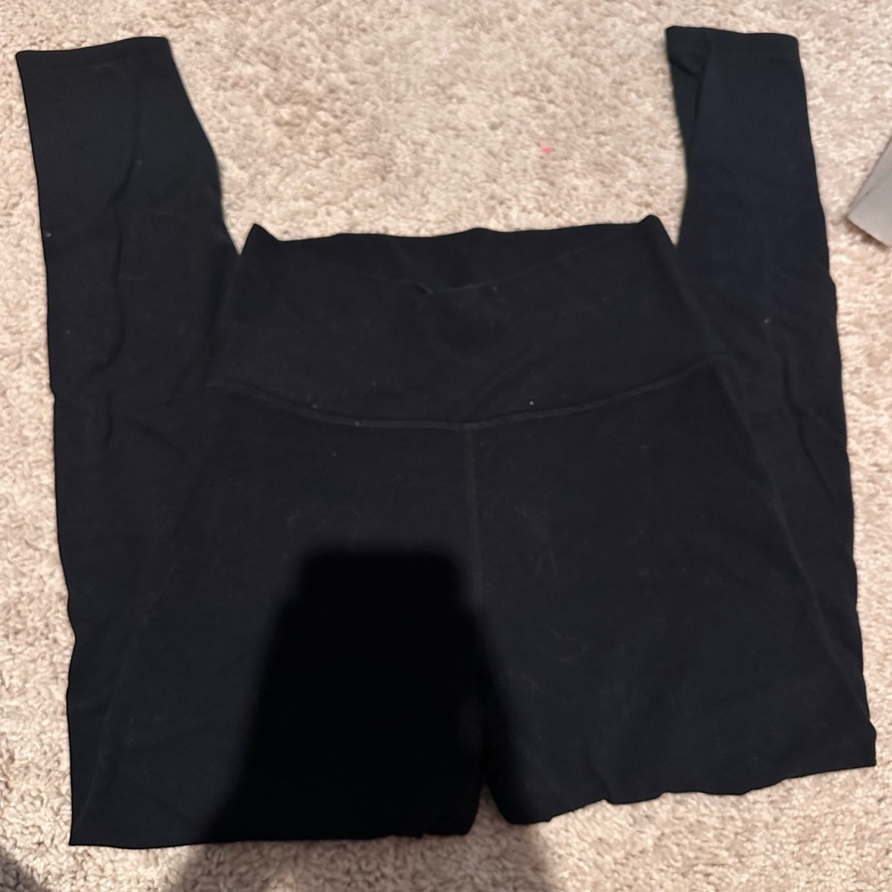 Size small cross over waist leggings